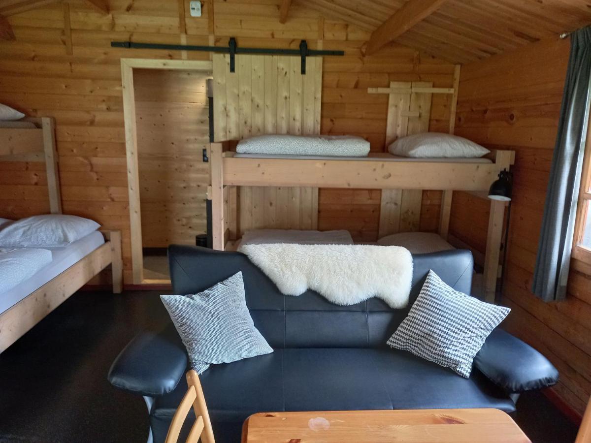 ホテル Thoefijzer Luxere Blokhutten 5 Pers En Mini Camping Zwiggelte エクステリア 写真